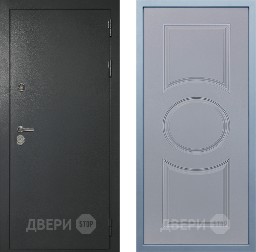 Входная металлическая Дверь Дива МД-40 Титан Д-8 Силк Маус в Химках