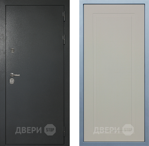Входная металлическая Дверь Дива МД-40 Титан Н-10 Шампань в Химках
