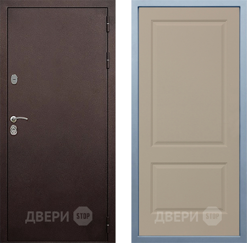 Дверь Дива МД-40 Медь Д-7 Шампань в Химках