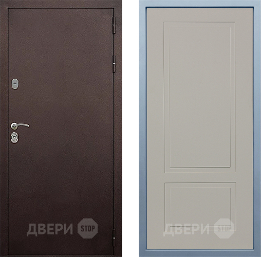 Входная металлическая Дверь Дива МД-40 Медь Н-7 Шампань в Химках