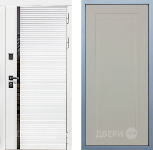 Дверь Дива МХ-45 Белая STR Н-10 Шампань в Химках