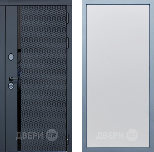 Входная металлическая Дверь Дива МХ-47 STR Н-1 Белый в Химках