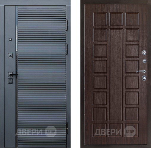 Входная металлическая Дверь Престиж Черная Линия Престиж Венге в Химках