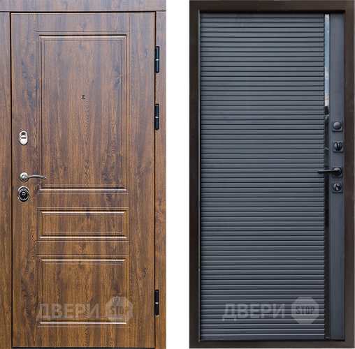Дверь Престиж Классика Дуб Porte Черный кварц в Химках