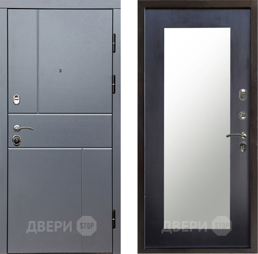 Дверь Престиж Горизонт Грэй Зеркло Пастораль Венге в Химках