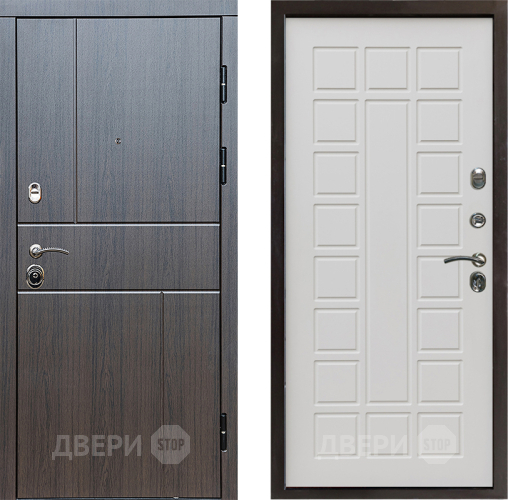 Входная металлическая Дверь Престиж Горизонт Венге Престиж Бежевый мат в Химках