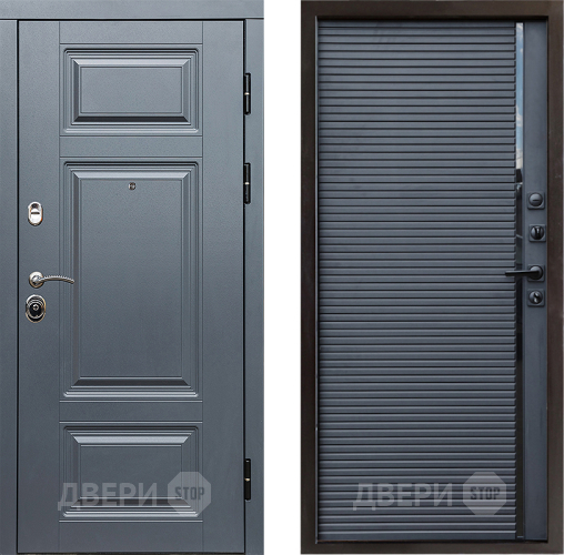 Входная металлическая Дверь Престиж Премиум Porte Черный кварц в Химках