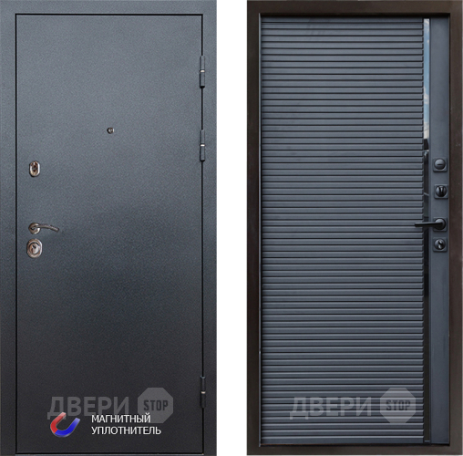 Дверь Престиж Графит Porte Черный кварц в Химках