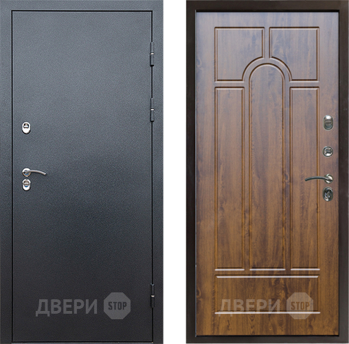 Входная металлическая Дверь Престиж TERMO с терморазрывом Снегирь Серебро Арка Дуб в Химках