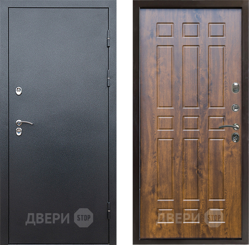 Входная металлическая Дверь Престиж TERMO с терморазрывом Снегирь Серебро Спарта Дуб в Химках