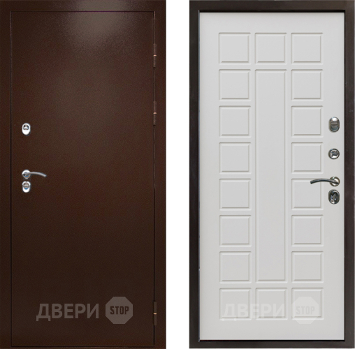 Дверь Престиж TERMO с терморазрывом Снегирь Медь Престиж Бежевый мат в Химках
