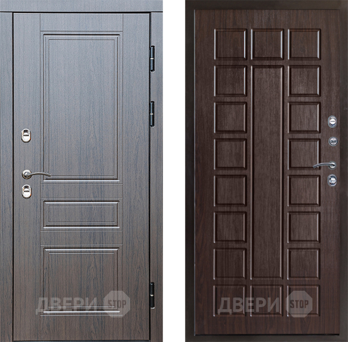 Входная металлическая Дверь Престиж TERMO с терморазрывом Классика Престиж Венге в Химках