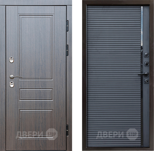 Дверь Престиж TERMO с терморазрывом Классика Porte Черный кварц в Химках