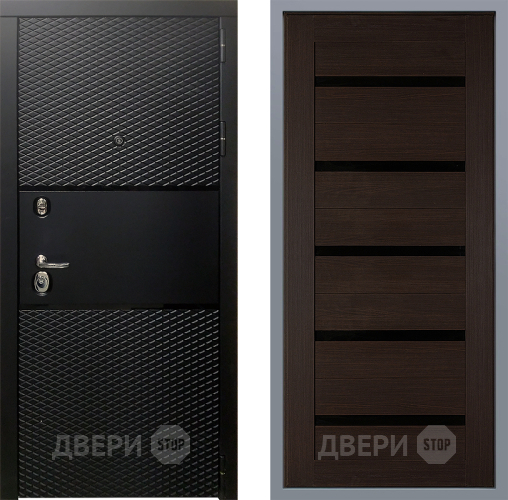 Дверь Заводские двери Тефлон СБ-1 орех тисненый в Химках