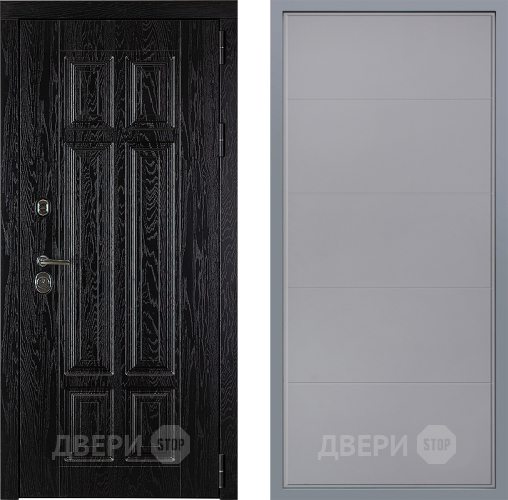 Дверь Заводские двери Мюнхен Тривия Грей софт в Химках