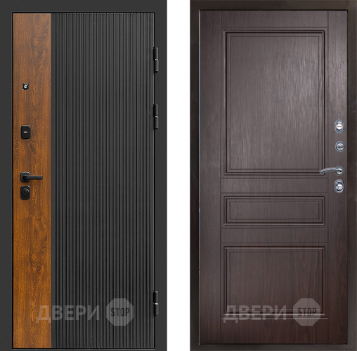 Входная металлическая Дверь Престиж Prestizh Классика Венге в Химках