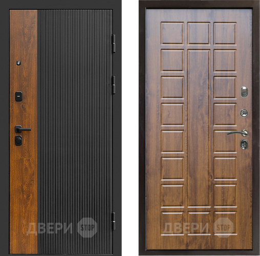 Входная металлическая Дверь Престиж Prestizh Престиж Дуб в Химках