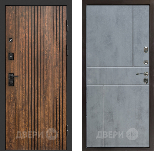 Дверь Престиж Tvist Горизонт Бетон темный в Химках