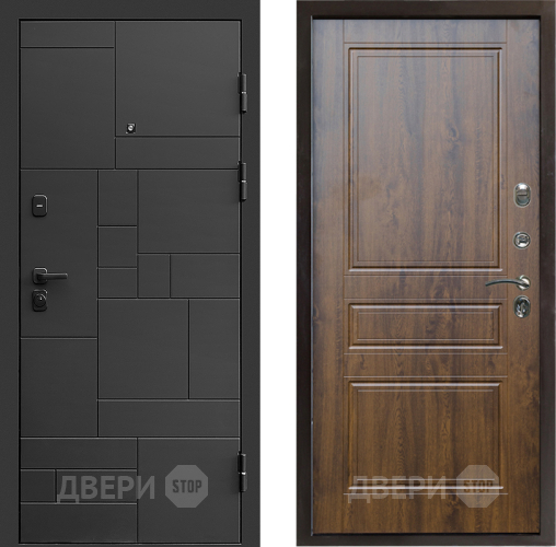 Дверь Престиж Kvadro Классика Дуб в Химках