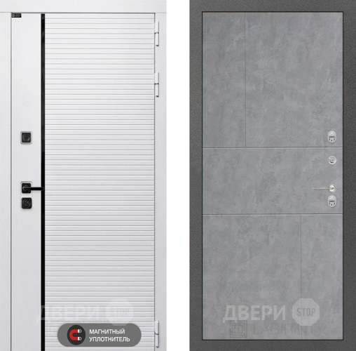Дверь Лабиринт (LABIRINT) Royal 21 Бетон светлый в Химках
