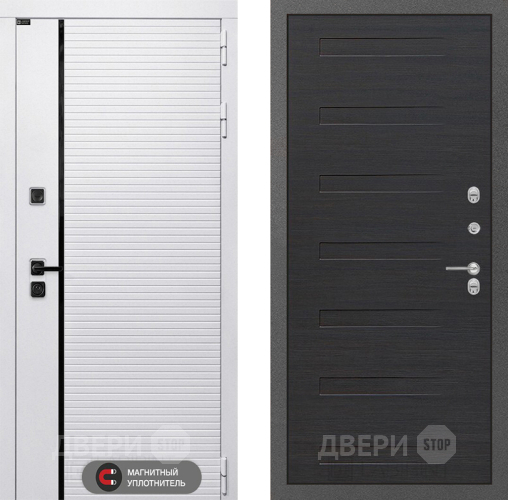 Дверь Лабиринт (LABIRINT) Royal 14 Эковенге поперечный в Химках