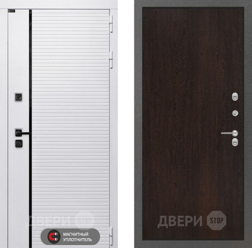 Входная металлическая Дверь Лабиринт (LABIRINT) Royal 05 Венге в Химках