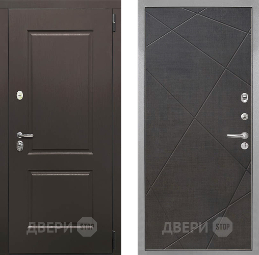 Дверь Интекрон (INTECRON) Кампо Лучи-М Венге распил кофе в Химках