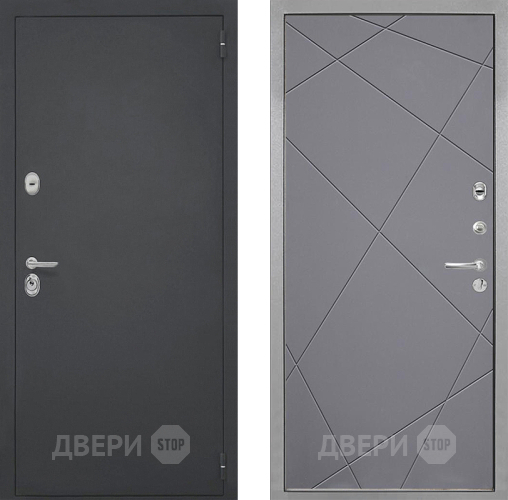 Дверь Интекрон (INTECRON) Гектор Лучи-М Графит софт в Химках