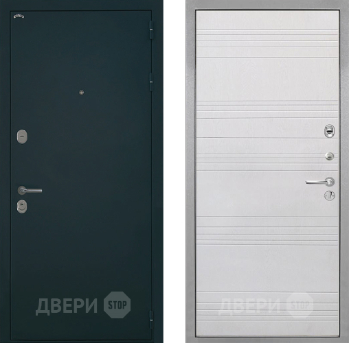 Дверь Интекрон (INTECRON) Греция ФЛ-316 Белый ясень в Химках