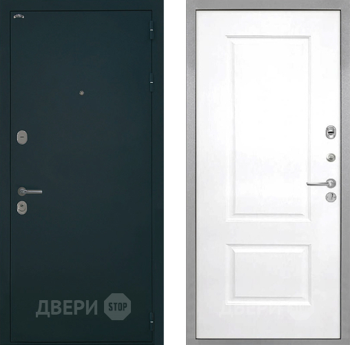 Входная металлическая Дверь Интекрон (INTECRON) Греция Альба Роял Вуд белый в Химках