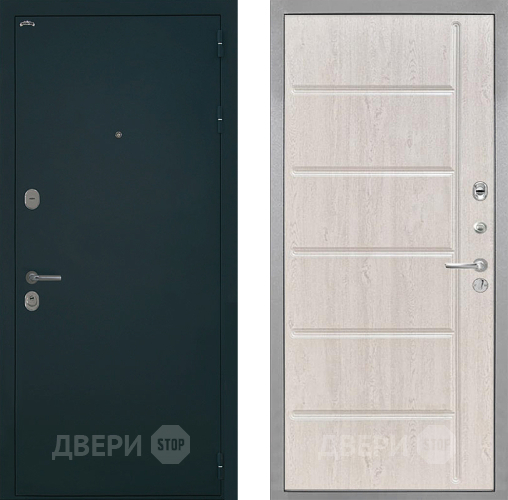 Входная металлическая Дверь Интекрон (INTECRON) Греция ФЛ-102 Сосна белая в Химках