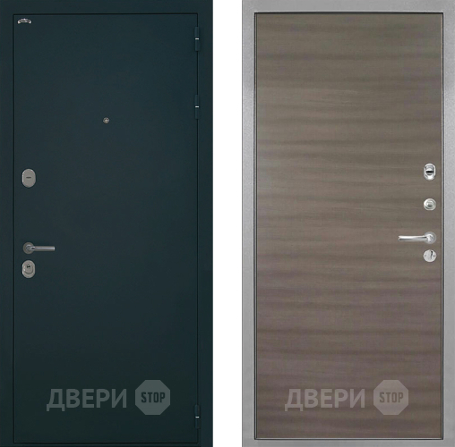 Входная металлическая Дверь Интекрон (INTECRON) Греция Гладкая Дуб тоскано поперечный в Химках