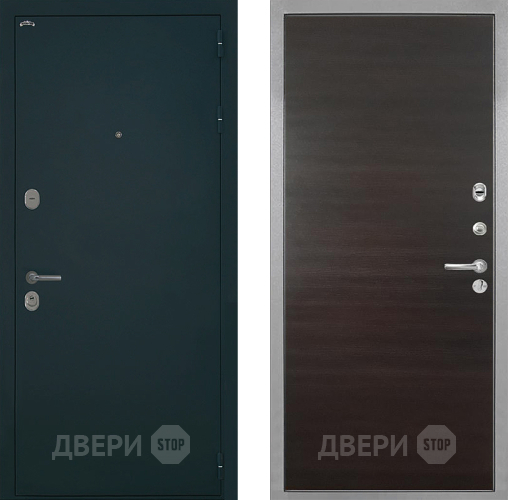 Входная металлическая Дверь Интекрон (INTECRON) Греция Гладкая Эковенге поперечный в Химках