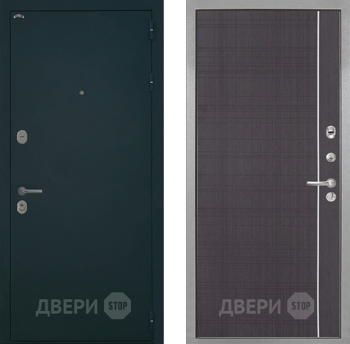 Входная металлическая Дверь Интекрон (INTECRON) Греция В-07 с молдингом Венге в Химках