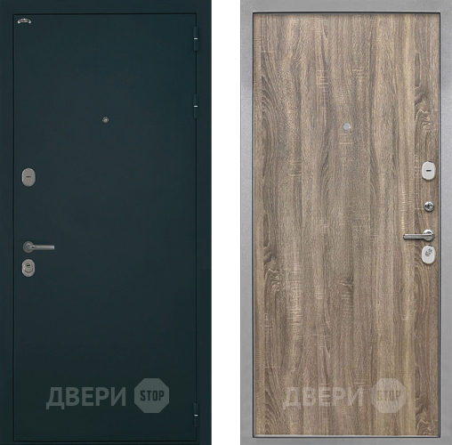 Дверь Интекрон (INTECRON) Греция Гладкая Дуб турин в Химках