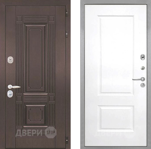 Входная металлическая Дверь Интекрон (INTECRON) Италия Альба Роял Вуд белый в Химках
