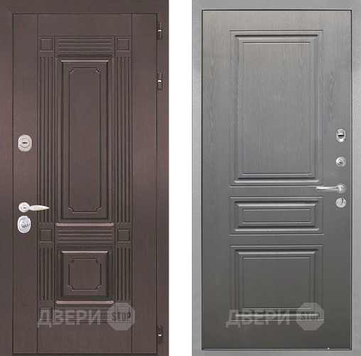 Дверь Интекрон (INTECRON) Италия ФЛ-243 Графит вуд дуб в Химках