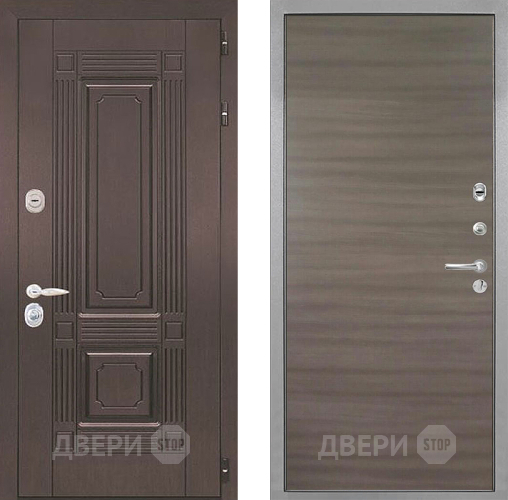 Дверь Интекрон (INTECRON) Италия Гладкая Дуб тоскано поперечный в Химках