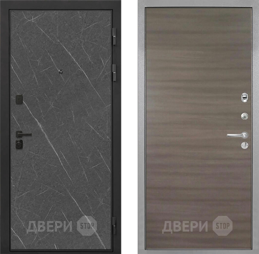 Дверь Интекрон (INTECRON) Профит Black Гранит Лава Оникс Гладкая Дуб тоскано поперечный в Химках