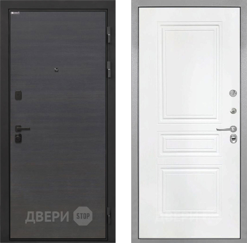 Дверь Интекрон (INTECRON) Профит Black Эковенге ФЛ-243 Белый матовый в Химках