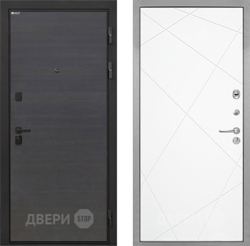 Дверь Интекрон (INTECRON) Профит Black Эковенге Лучи-М Софт милк в Химках