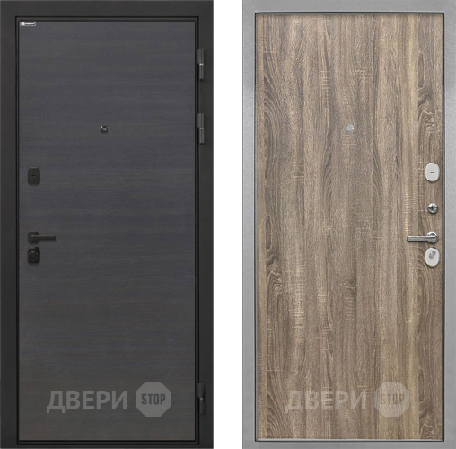 Дверь Интекрон (INTECRON) Профит Black Эковенге Гладкая Дуб турин в Химках