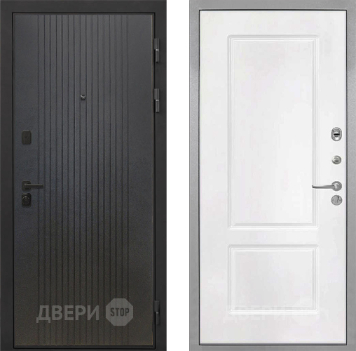 Дверь Интекрон (INTECRON) Профит Black ФЛ-295 КВ-2 Белый матовый в Химках