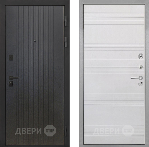 Дверь Интекрон (INTECRON) Профит Black ФЛ-295 ФЛ-316 Белый ясень в Химках