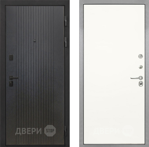 Дверь Интекрон (INTECRON) Профит Black ФЛ-295 Гладкая Слоновая кость в Химках