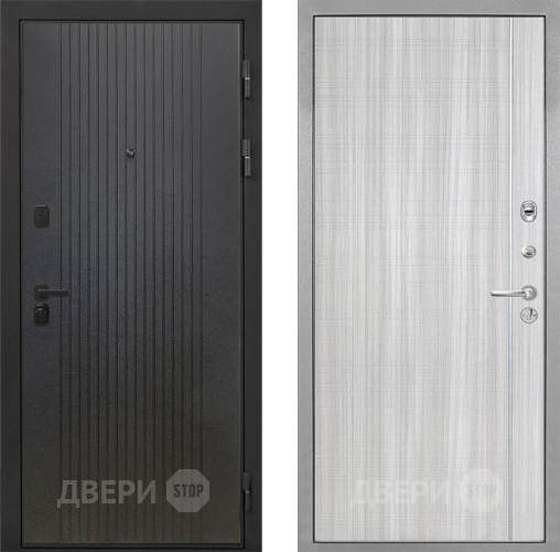 Дверь Интекрон (INTECRON) Профит Black ФЛ-295 В-07 с молдингом Сандал белый в Химках