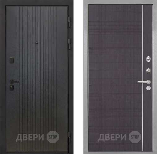 Входная металлическая Дверь Интекрон (INTECRON) Профит Black ФЛ-295 В-07 с молдингом Венге в Химках