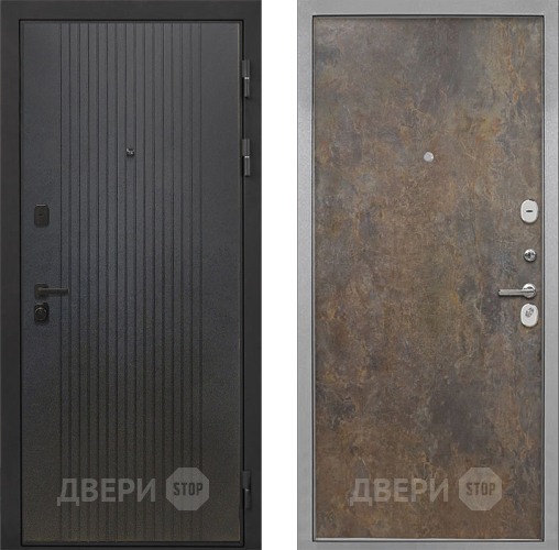 Дверь Интекрон (INTECRON) Профит Black ФЛ-295 Гладкая Гранж в Химках