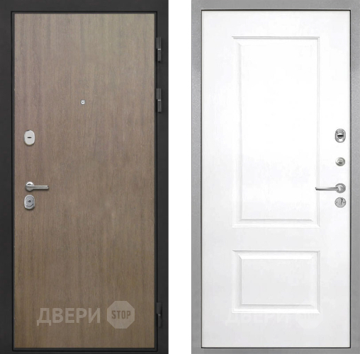 Дверь Интекрон (INTECRON) Гектор Венге Коричневый Альба Роял Вуд белый в Химках