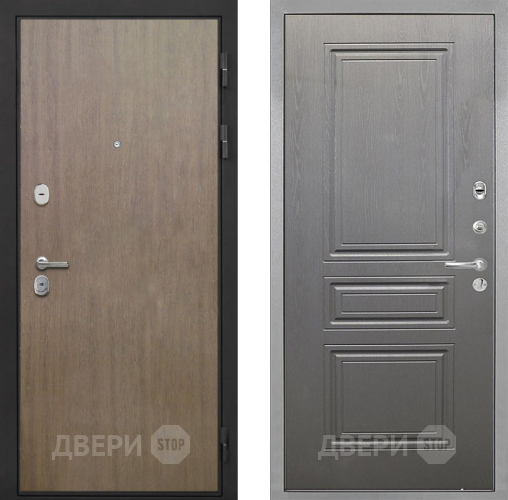 Дверь Интекрон (INTECRON) Гектор Венге Коричневый ФЛ-243 Графит вуд дуб в Химках